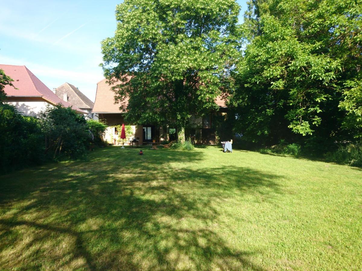 Grange Renovee Et Son Jardin Dans L'Avant Pays Savoyard Champagneux Exterior foto